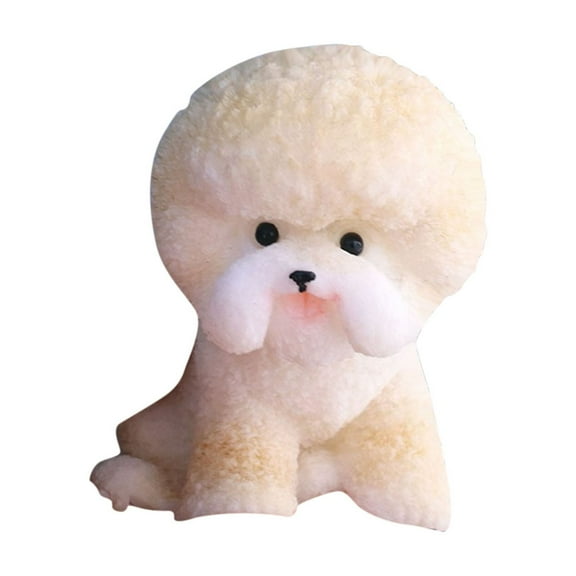 PPgejGEK Simulation Hand-painted Pet Dog Pinch Pinch Stress Reliever Toys Cute Stress Reliever Toys Fun Birthday Gift