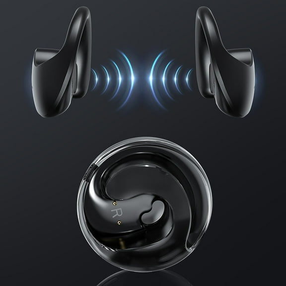 PPgejGEK Small Coconuts Bluetooth Headphones Open Ear Sports Headphones Noise Reduction And Long Endurances