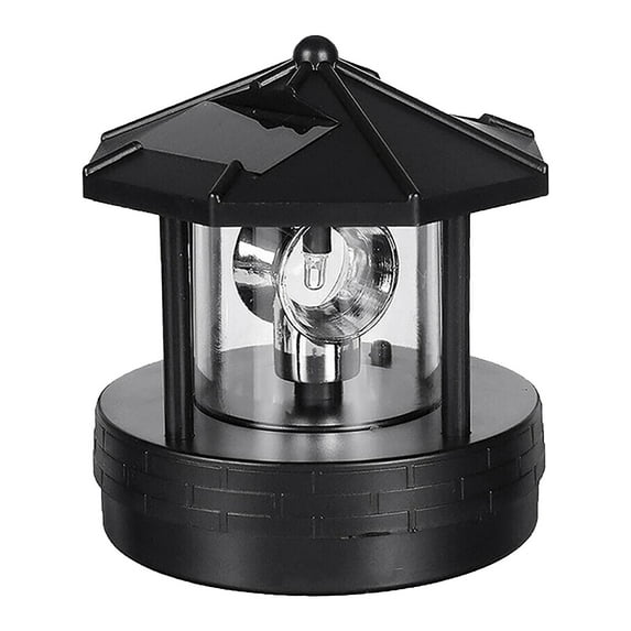PPgejGEK Solar Rotating Tower LED Light Outdoor Garden Courtyard Decoration Light 50% off Clear