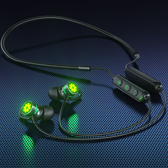 PPgejGEK Sports Earbuds Wired Running Headphones with Microphone, Neckband In-Ear Stereo Workout Earphones Designed for Jogging Gym Headsets up to 65% off