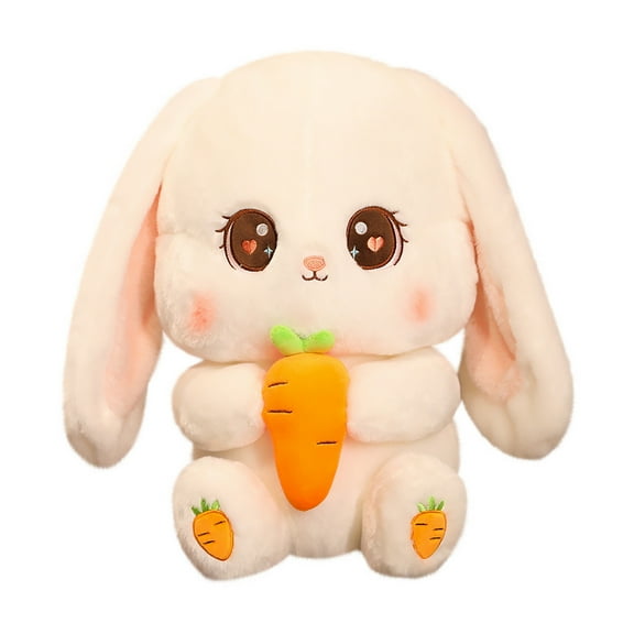 PPgejGEK Easter Basket Stuffers for Teens Toys Cute Radish Toys Animation Softpillow, Toy Gifts Boys and Girls Cute Carry Indoor Decoration Accompany Children Gifts Sales