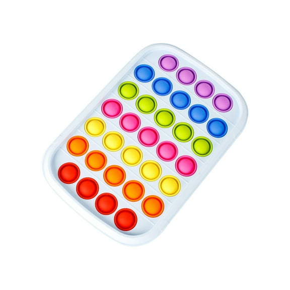 PPgejGEK Stocking Stuffers for Kids Children Adult Dimple Toy Pressure Reliever Board Controller Educational Toy1PCS