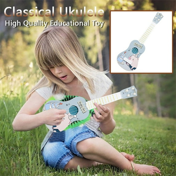 PPgejGEK Stocking Stuffers for Kids Children-size Guitar Attracts Children's Attention.6 String Mini Guita Holiday Savings