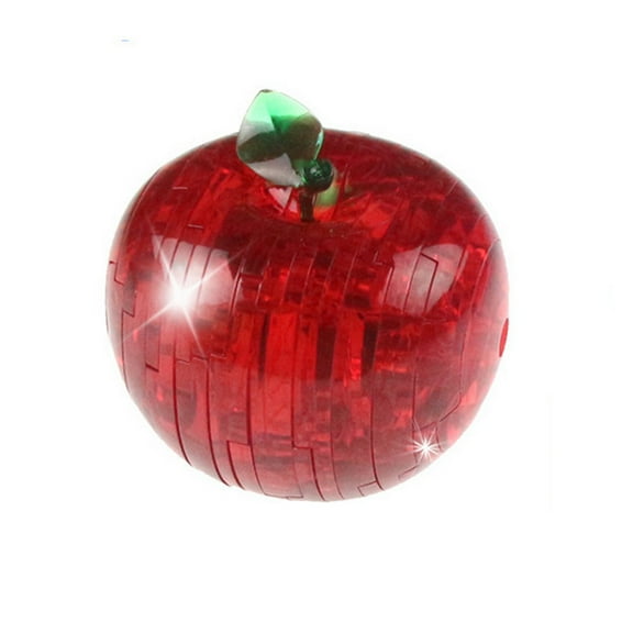 PPgejGEK Stocking Stuffers for Kids Crystal Puzzle Cute Fruit Model DIY Gadget Blocks Building Toy Gift RD