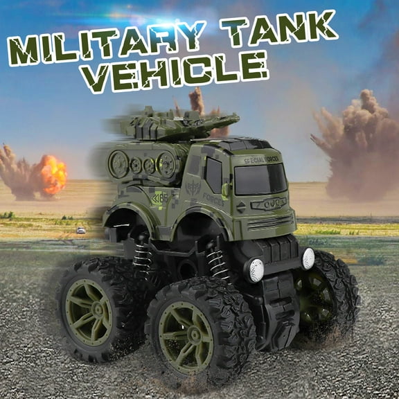 PPgejGEK Easter Basket Stuffers for Teens Four-Wheel Drive-Country Pull Back Car Inertial Friction Power Spring Car Holiday Savings Stocking Stuffers for Kids