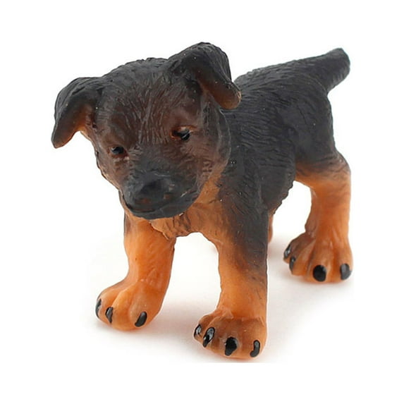 PPgejGEK Stocking Stuffers for Kids Simulation World Solid Ornament Model Teddy Shiba Inu Holiday