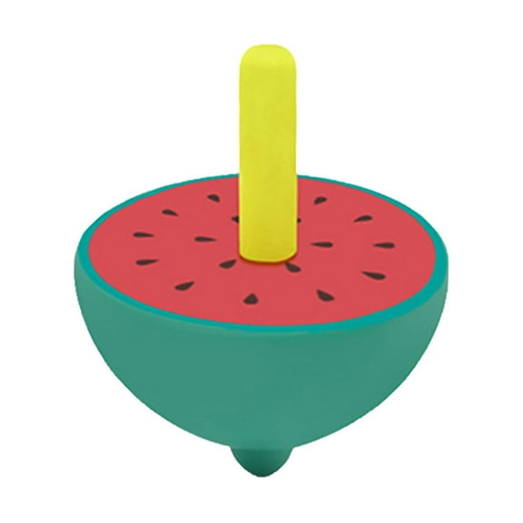 PPgejGEK Stocking Stuffers for Kids Spinning Fruit Shape Wooden Colorful Children Play Spinning Gift Today Discount
