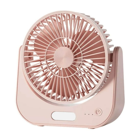 PPgejGEK Summer USB Fan for Office Use Rechargeable, Student Desktop Fan Charging Model, 3 Speed Settings Portable Electric Fan with Type-C Connection