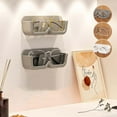 thumbnail image 1 of PPgejGEK Sunglasses Storage Box Wall Mount 6.89x2.28x1.38 Inch Plastic Eyeglass Holder Organizer Stick-On Floating Shelf for Bedside Bathroom Entry No Drilling Needed, 1 of 9