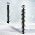 thumbnail image 1 of PPgejGEK Snowman Measuring Snow Thickness Measuring Snow Gauge Metal Crafts, 1 of 5