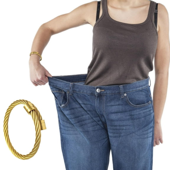 PPgejGEK Titanium Alloy Steel Detumescence Bracelet Open Bracelet for Men and Women