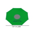 thumbnail image 1 of PPgejGEK Trampoline Sun Shade Cover for 6ft to 14ft Trampolines, UV Protection Accessory with Anti-Wind Feature, Outdoor Backyard Playground Use, Easy Installation Without Poles, 1 of 4