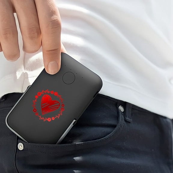 PPgejGEK Valentines Day Gifts Heart Stickers Roll 1 Inch Love Shape Labels Waterproof Removable for Crafts Envelopes Boxes Gift Tags Bags Wedding 500 PCS Holiday Savings