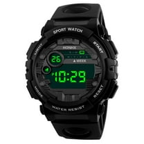 PPgejGEK Watches for Men Mens Digital LED Watch Date Sport Men Outdoor Electronic Watch up to 65% off