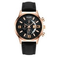 thumbnail image 1 of PPgejGEK Watches for Men Fashion Three-eye Calendar Digital Men's Watch Men's Watch Belt Quartz Watch Tax Free Weekend, 1 of 2