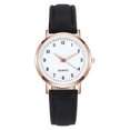 thumbnail image 1 of PPgejGEK Watches for Women Fashion Casual Leather Belt Watches Ladies' Small Dial Quartz Clock Dress, 1 of 1