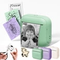 thumbnail image 1 of PPgejGEK Wireless Bluetooth Thermal Label Printer Portable Inkless Adhesive Barcode Sticker Printer 11x8x3cm/4.33x3.15x1.18in for Home Office, 1 of 9