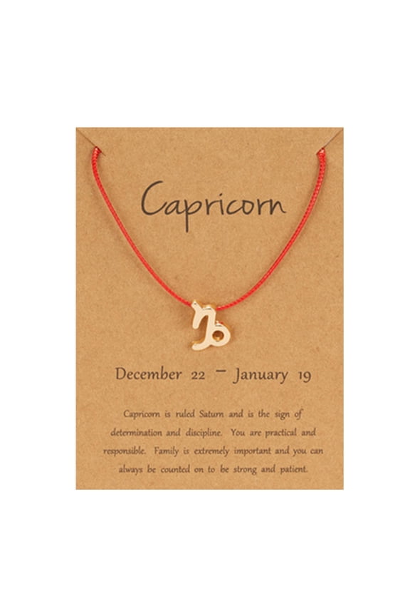 Women's Bracelets Paper Card Twelve Nylon Rope Alloy Bracelet Gift for Valentine's Day Mother's Day Christmas Birthday Gifts up to 65% off
