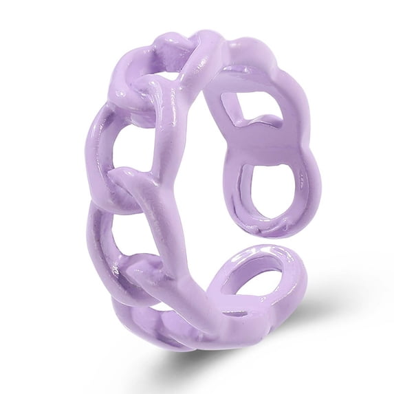 PPgejGEK Women's Rings Resin Rings Acrylic Cute Trendy Rings Colorful Rhinestone Rings Jewelry Plastic for Valentine's Day Mother's Day Christmas Birthday Gifts up to 30% off