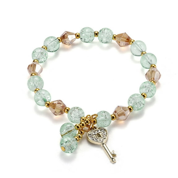 PPgejGEK Womens Bracelets Pearl Bracelets for Women 2025 Layered Luck Bead Handmake Vintage Stylish Strand Wedding Gifts Jewelry for Brides for Valentine's Day Mother's Day Christmas Birthday Gifts