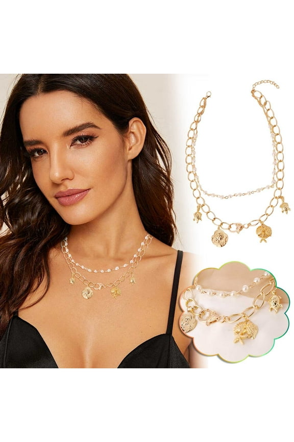 Womens Necklaces Ladies Fashion Cute Little Turtle Necklace Pendant Necklace Gift Jewelry for Valentine's Day Mother's Day Christmas Birthday Gifts Festival Gift