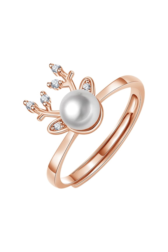 Womens Rings Fashion Cool and Mysterious Cubic-Zirconia Outer Spins Wonderful Gift for Valentine's Day Mother's Day Christmas Birthday Gifts Festival Gift