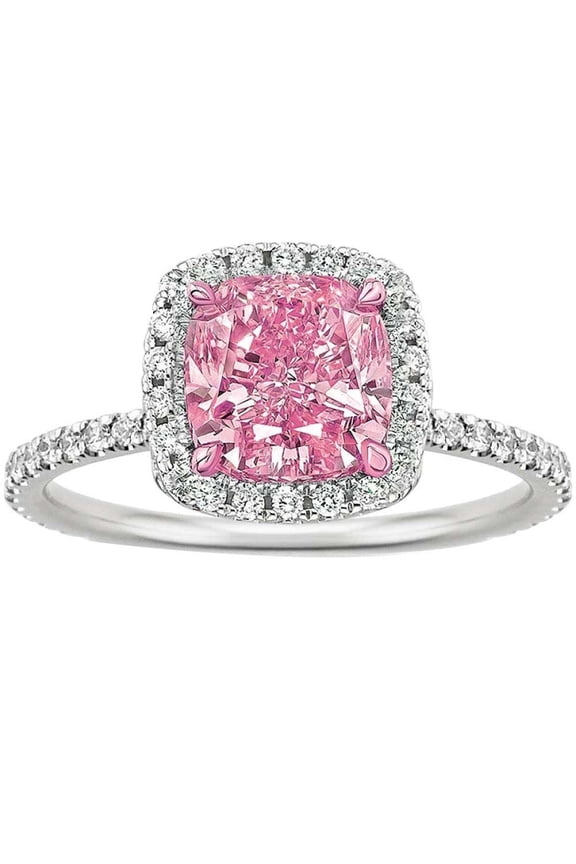 Womens Rings Inlaid Square Super Flash Gemstone Classic Women's Gemstone for Valentine's Day Mother's Day Christmas Birthday Gifts