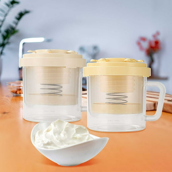 PPgejGEK Yogurt Filter Separator Bowl with Gauze for Homemade Yogurt Making 48 Hours Refrigeration Spontaneous Fermentation No Stirring Required 1 Piece