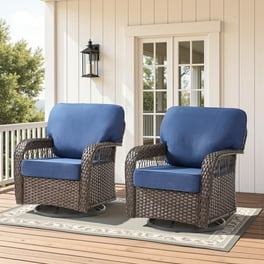 Piece Swivel Rocker Patio Chairs Home Depot Moosprr LunaCurve