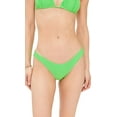 thumbnail image 1 of PQ Swim Women's Basic Ruched Bikini Bottoms - Moderate Rise, Fuller Coverage, Womens Swimsuit Bottoms - Full (Kelly Green, Small), 1 of 5