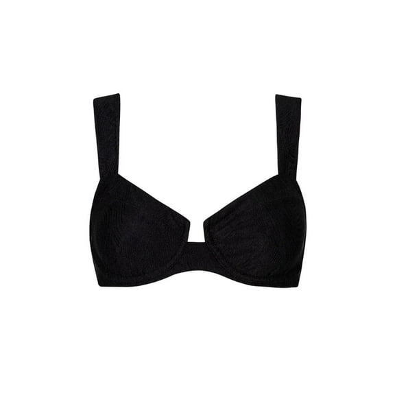 PQ Swim womens  Cindy Underwire Top, m, Black