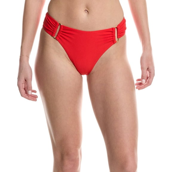 PQ Swim womens Fanned Bottom, XL, Red