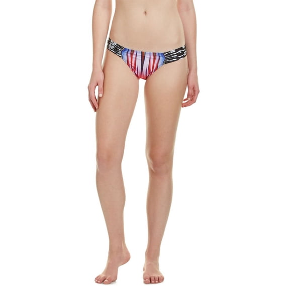 PQ Swim womens Fanned Full Bottom, m, Red