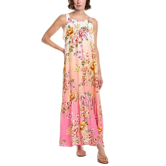 PQ Swim womens  Leilani Maxi Dress, XS/S, Pink