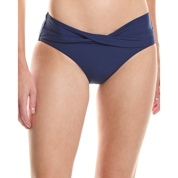PQ Swim womens  Modest Panky Bikini Bottom, s, Blue