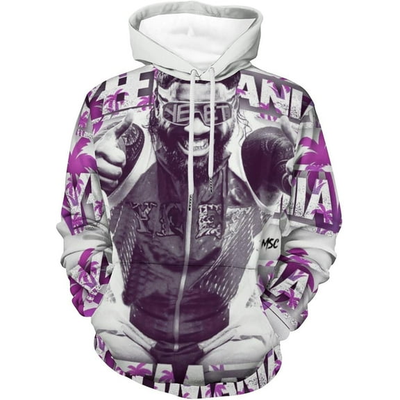 PQIXJBA Jey Uso Wrestler Fashion Hip Hop Women/Men Hoodie Sweatshirt With Pocket