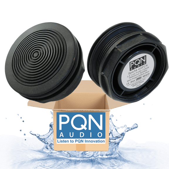 PQN Enterprises SPA344GFCX 3.8' 2-way Coaxial Wp Speaker Rea
