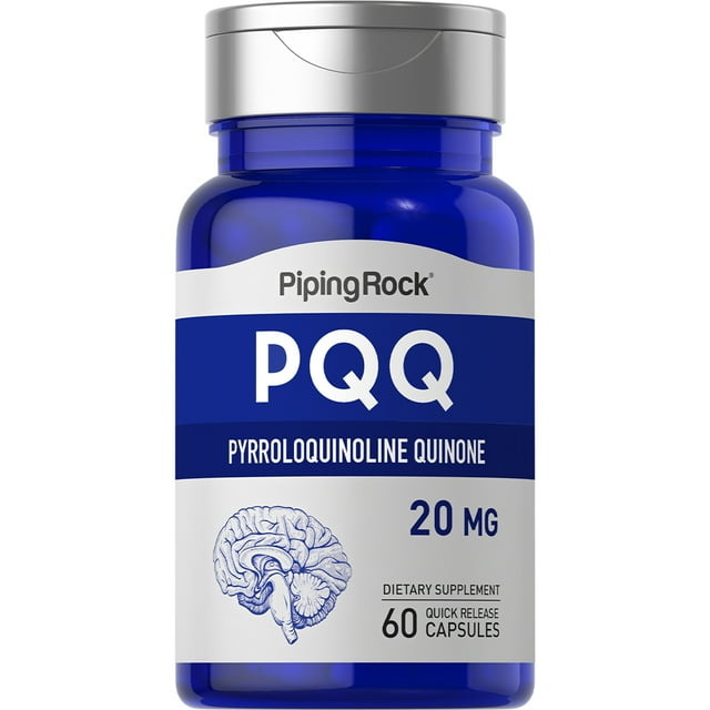 PQQ 20mg Pyrroloquinoline Quinone Supplement 60 Quick Capsules