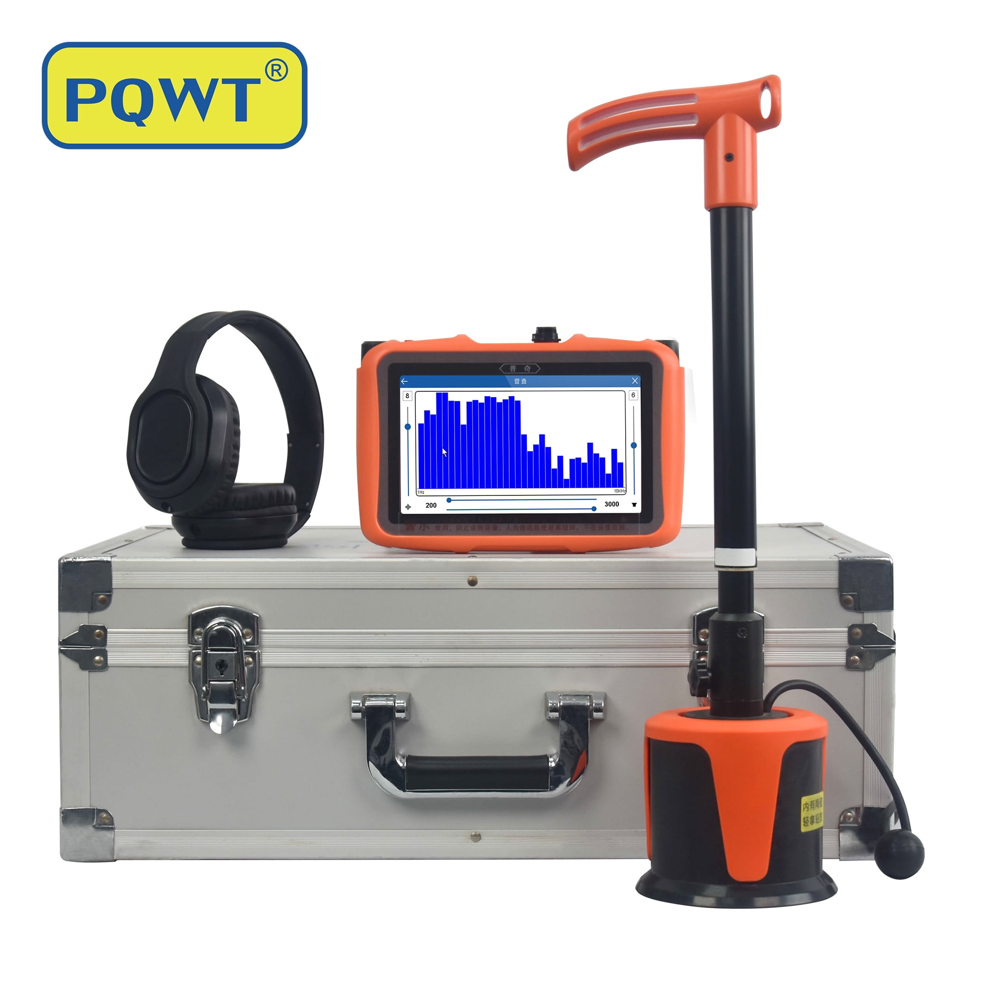 PQWT L2000 Sensor Water Leak Detector - High Precision Underground