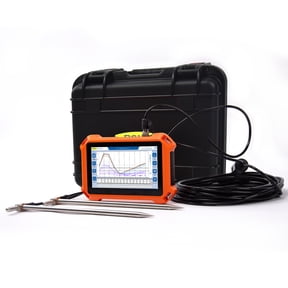 PQWT Underground Water Detector for Well, 400m Professional Groundwater Detector, Water Finder for Deep Well Location Auto 3D Mapping & High Accuracy with Carry Case - PQ225B