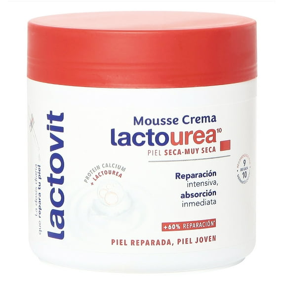Lactourea PR Mousse for Dry Skin Hydration and Repair 400ml