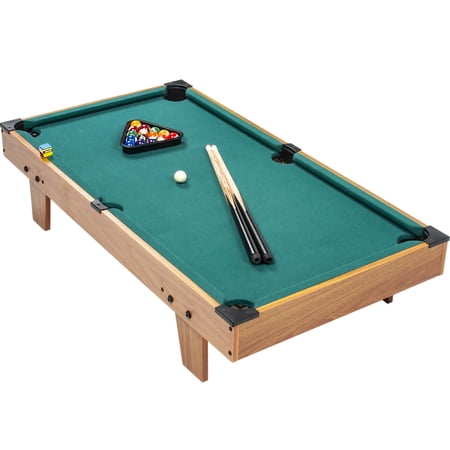 POOL TABLE 48X24, Set Comes with Balls, Cue Sticks and Brush