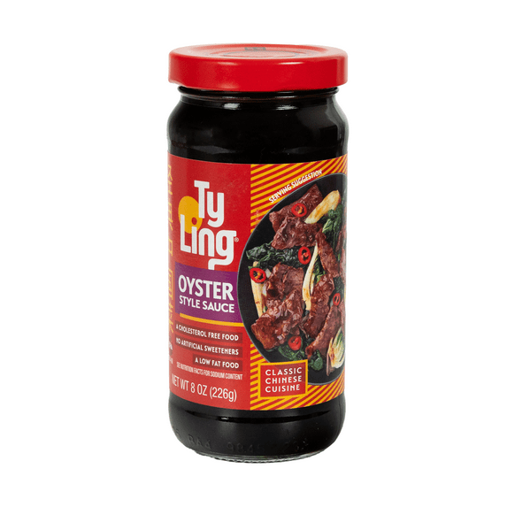 Ty Ling Liquid Oyster Flavor Sauce, 8 oz, Glass Bottle