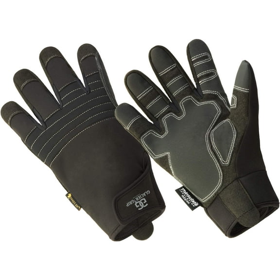PR0010-M, Men's Glacier Grip Premium High Performance Gloves, Anti-Slip Grip, Thinsulate Lined, 100% Waterproof