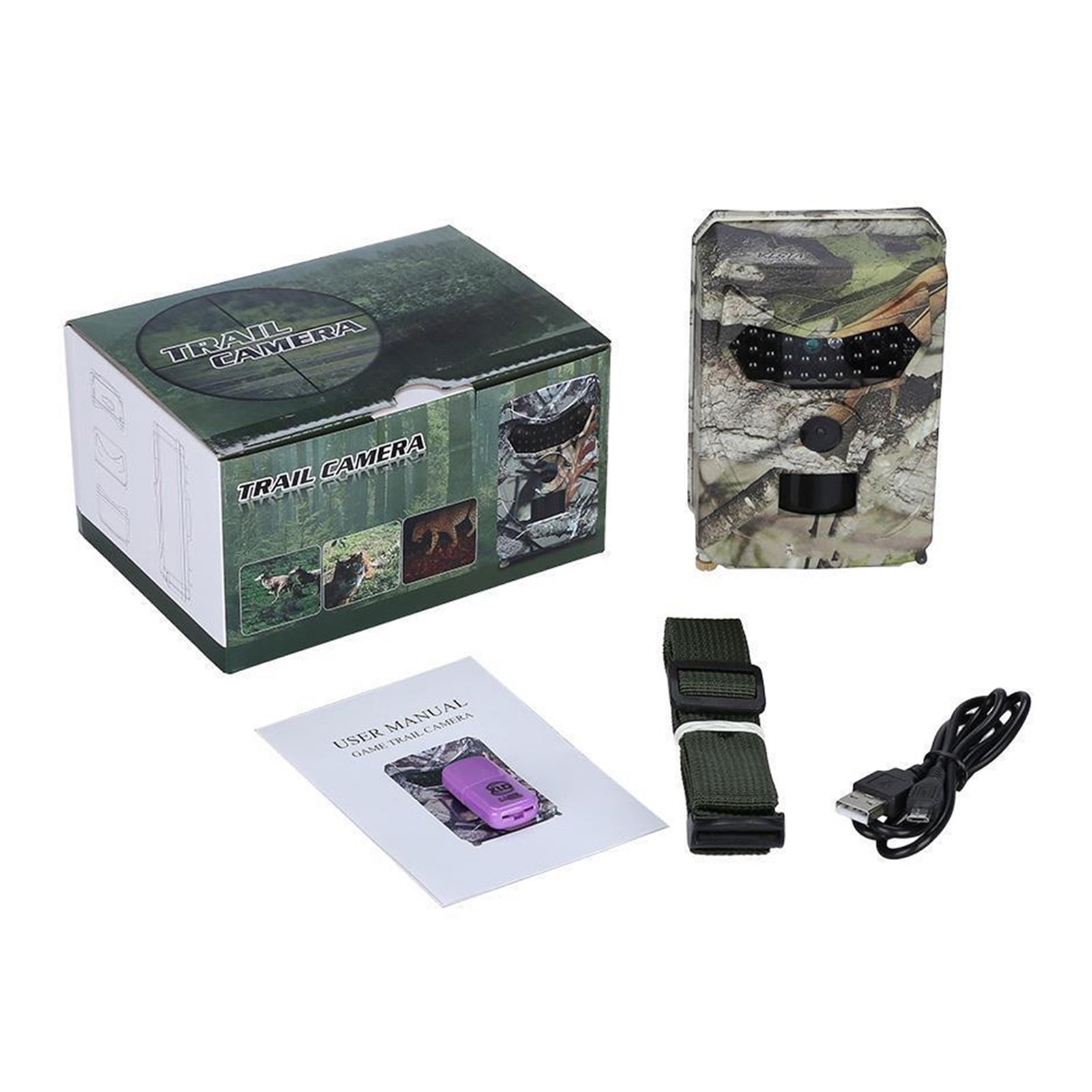 PR100 Hunting Camera Photo Trap 12MP Wildlife Trail Night Vision Trail