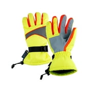 Mens PR1100-L Dual Viz High Performance Waterproof Gloves with Anti-Slip Grip
