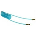 thumbnail image 1 of PR38-304-T Flexcoil, 3/8” ID x 30’, 1/4” MPT Rigid Reusable, Transparent Blue, 1 of 1