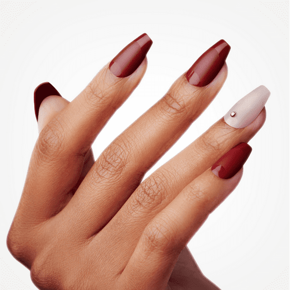 PRABAL GURUNG X KISS Limited Edition First Look Nail the runway Look, Pink with Stones, Medium