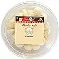 PRABHUPRIYA Chandan Ghee Jyot Batti 100 Pcs Cotton Wick Round Cotton Wicks for Diya, GOL Batti for Puja with Chandan Tip, PACK 1