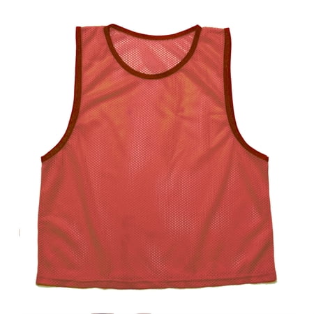 PRACTICE VEST-ADULT-RED